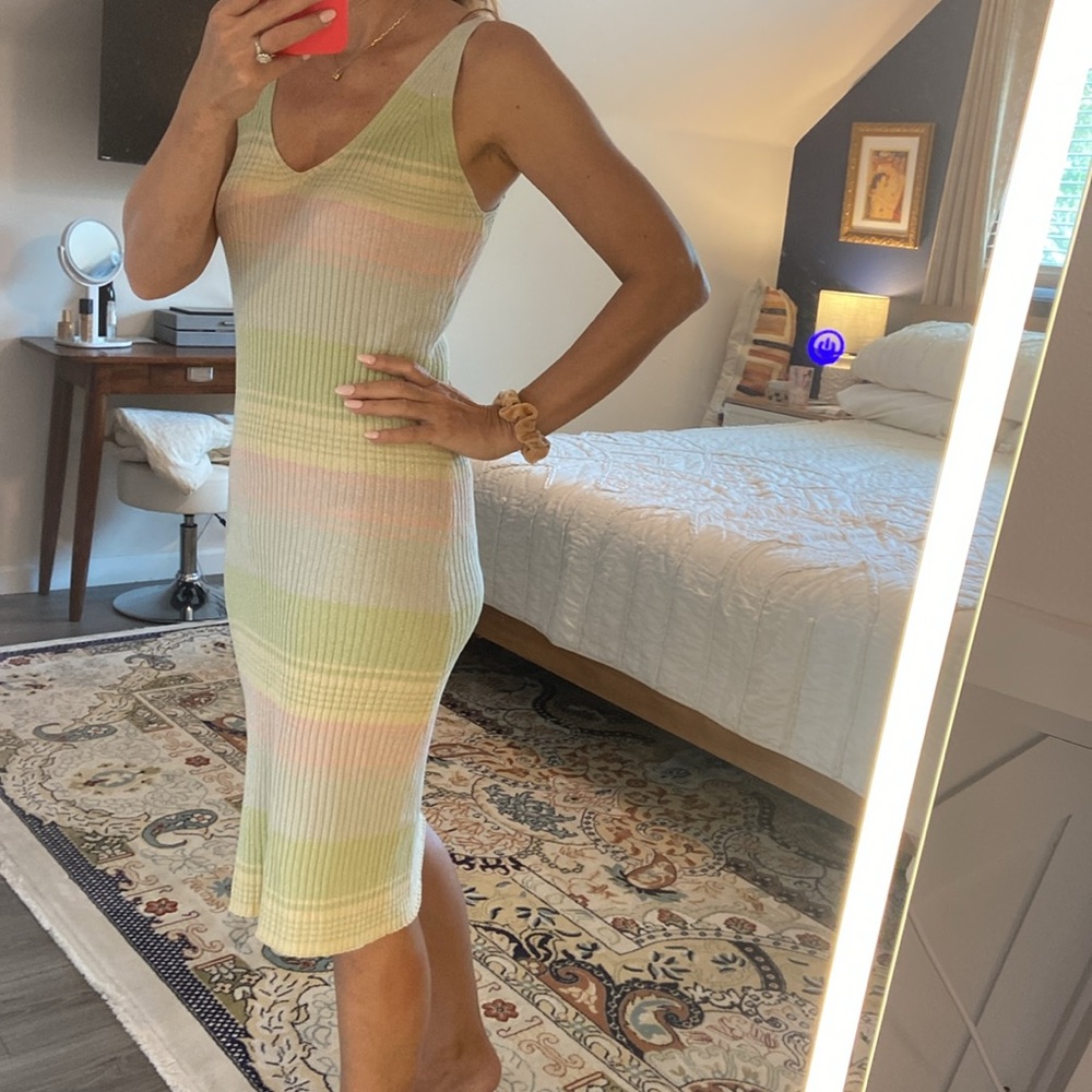 RVCA Striped Knit Dress